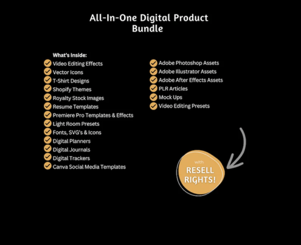 30 Million + Digital Products To Sell With Private Label Rights & Master Resell Rights (MRR) (PLR) – Image 5